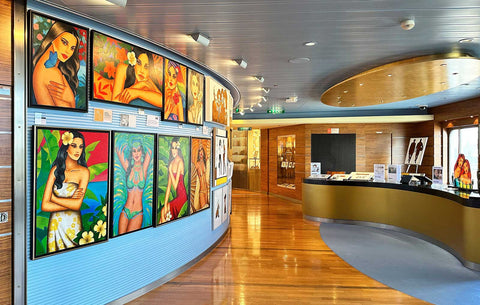 AIDA Kunstgalerie: Sinnliche Kunst & starke Frauenbilder