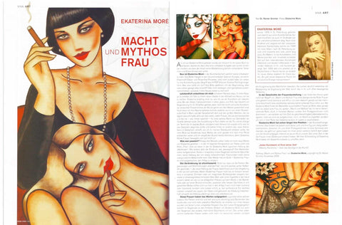 Zeitschrift CASA VIVA mit einem Bericht über Ekaterina Moré