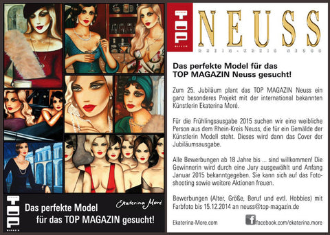 Das perfekte Model für das TOP MAGAZIN gesucht!