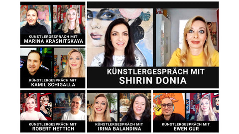 Mein Video-Projekt mit Künstlergesprächen bei YouTube