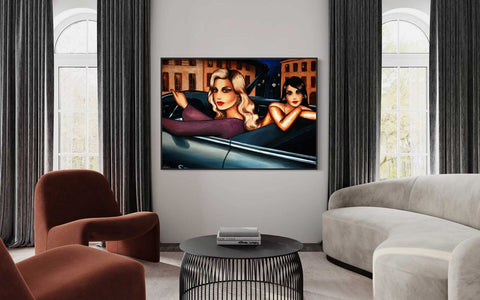 Sinnliche Frauenbilder im Art Deco Stil von Ekaterina Moré kaufen