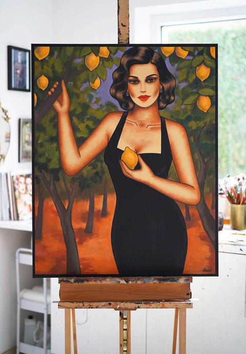 „The Secret Garden“, 100x80cm