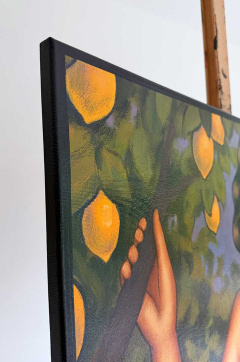 „The Secret Garden“, 100x80cm