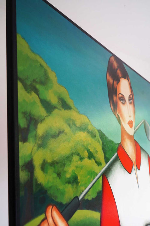 "Fairway's Color Burst", (140x100cm)