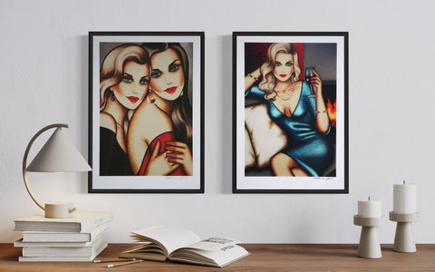 Kunstdrucke der Düsseldorfer Künstlerin Ekaterina Moré in ihrem Online Shop verfügbar