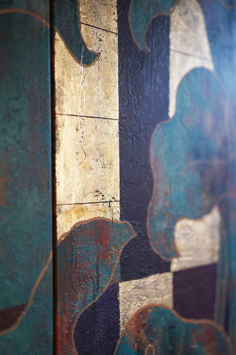 "Calla Stillness", 100x100cm