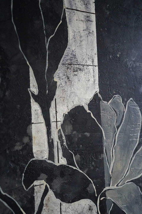 "Cosmic Magnolia", 60x90cm