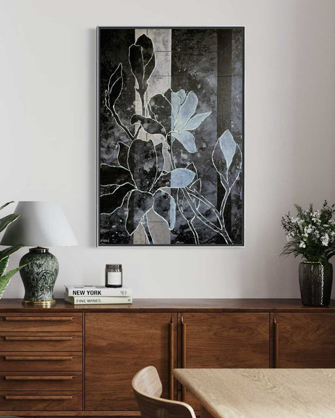 "Cosmic Magnolia", 60x90cm