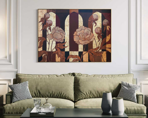 "In Full Silcence", 140x100cm