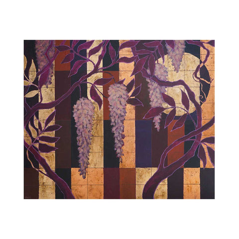 "Wisteria Dreams", 120x100cm