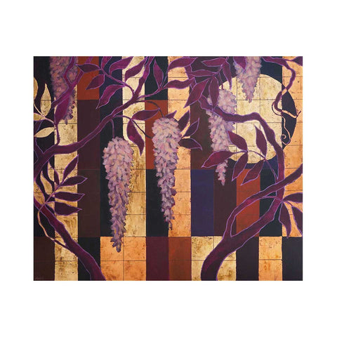 "Wisteria Dreams", 120x100cm