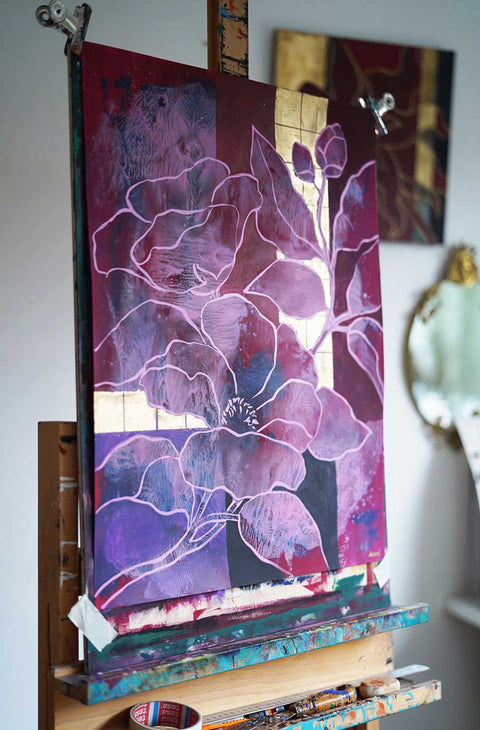 Original auf Papier "Quiet Matter", 50x65cm