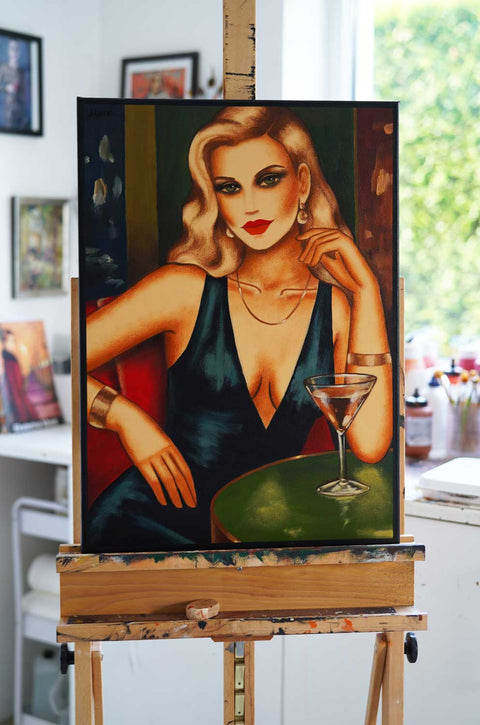 „Dry Martini“, 50x70cm