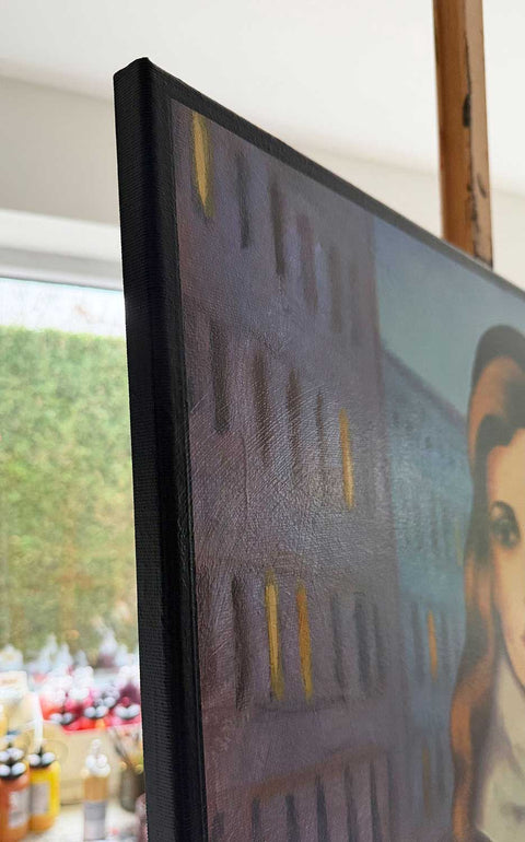 "Winter Lights", 100x70cm