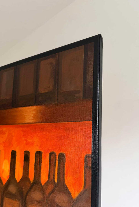 "Red Allure", 140x100cm