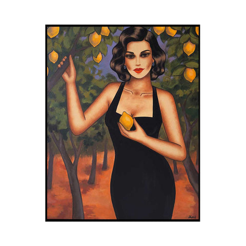 „The Secret Garden“, 100x80cm