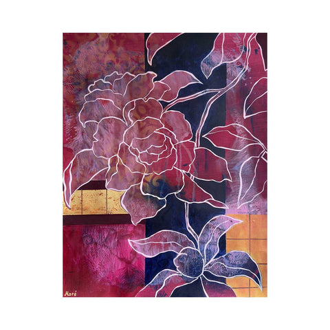 Original auf Papier "Echoes of Origin", 50x65cm