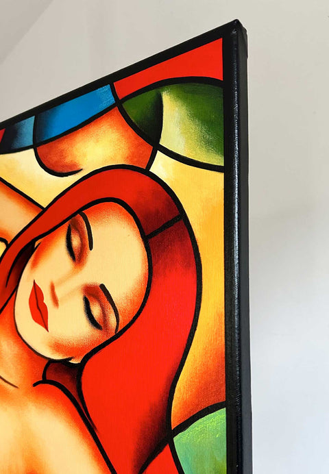 Originalgemälde Detailansicht