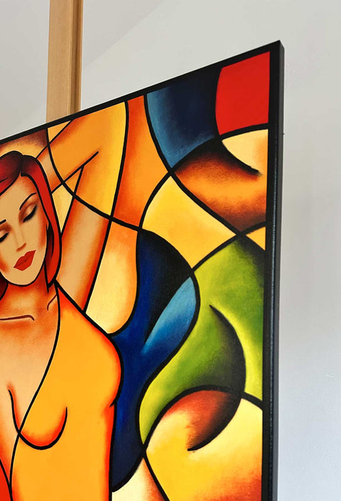 Originalgemälde Detailansicht