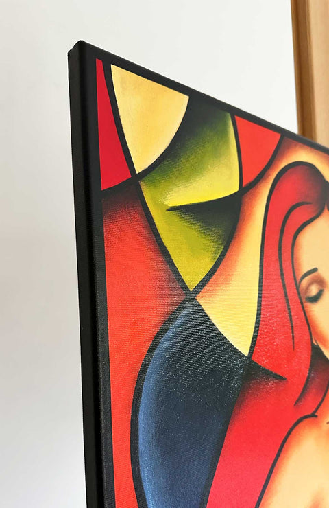 Originalgemälde Detailansicht