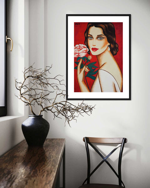 Original auf Papier "Think of you", 50x70cm