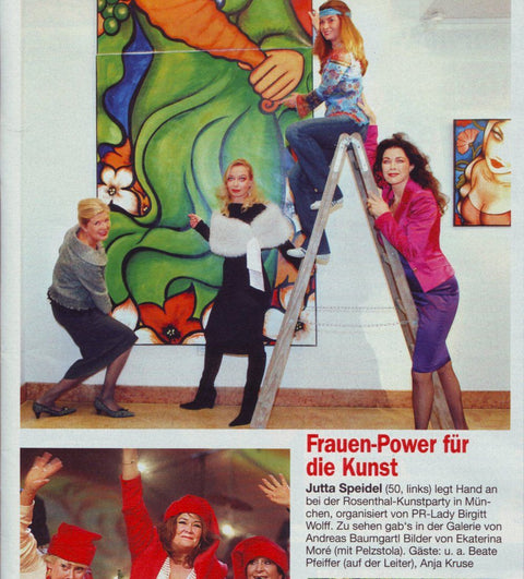 Zeitschrift Das Neue - "Frauen-Power für die Kunst"