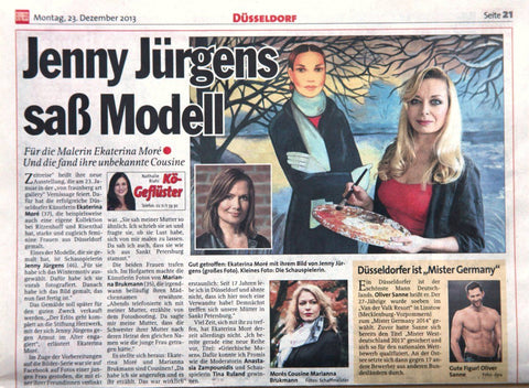 Express – „Jenny Jürgens saß Modell“