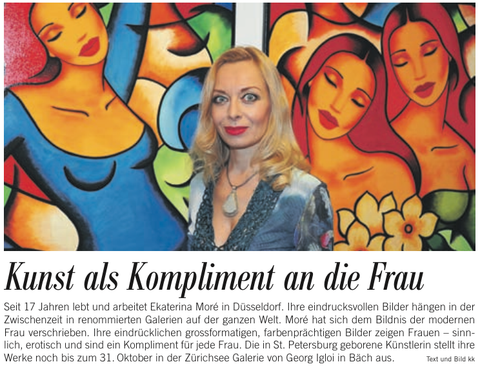 Höfner Volksblatt - "Kunst als Kompliment an die Frau"