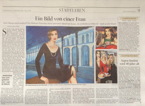 Der Tagesspiegel – “Ein Bild von einer Frau”