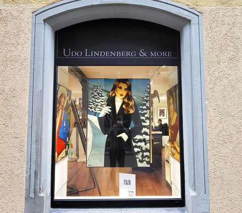 Ekaterina Moré in der Udo Lindenberg & more Galerie / Walentowski Galerien