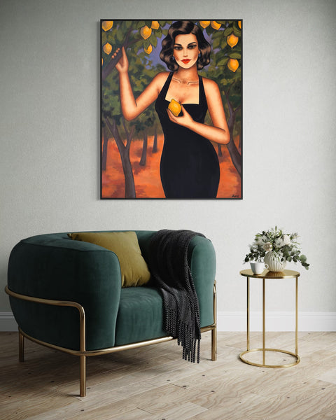 „The Secret Garden“, 100x80cm