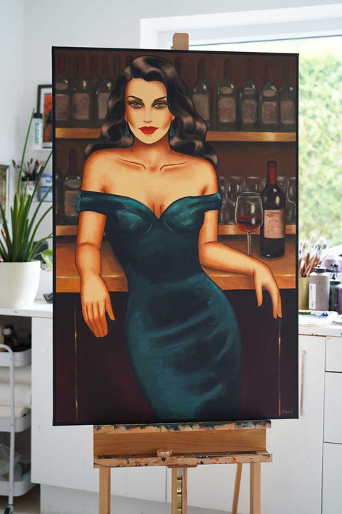 „Tiefer als der Ozean“, 120x80