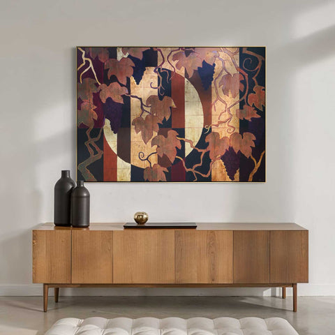 "The Garden Above Time", 140x100 cm