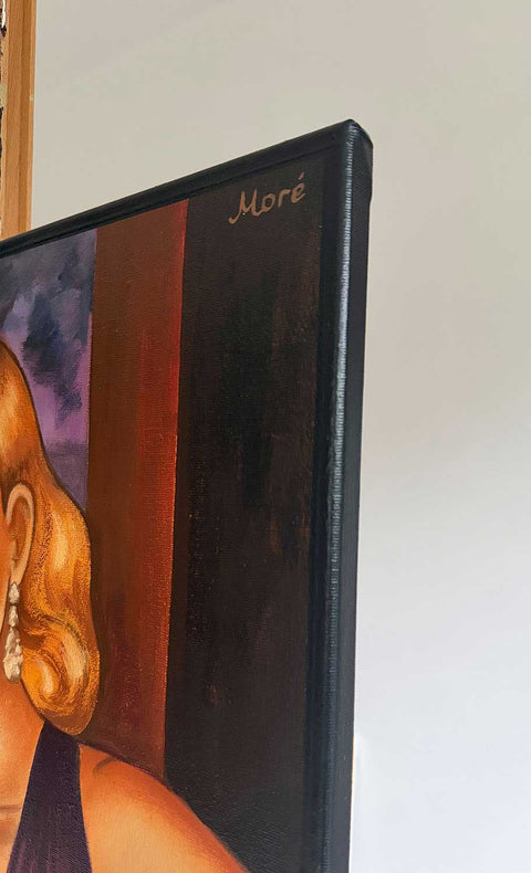 „Velvet Hour“, 90x60cm