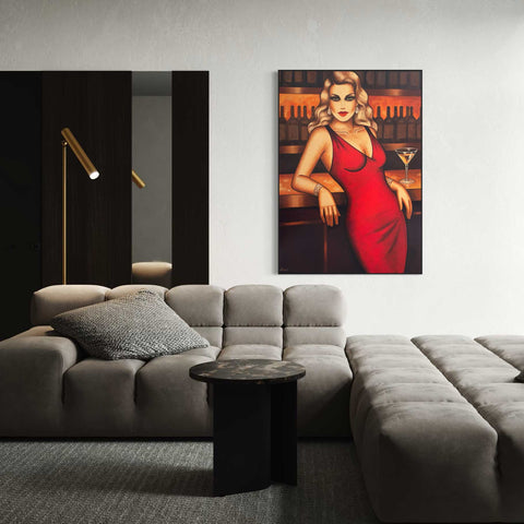 "Red Allure", 140x100cm