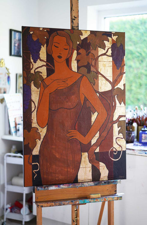 "Where Silence Ripens", 100x70