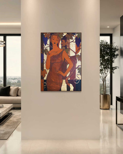 "Where Silence Ripens", 100x70