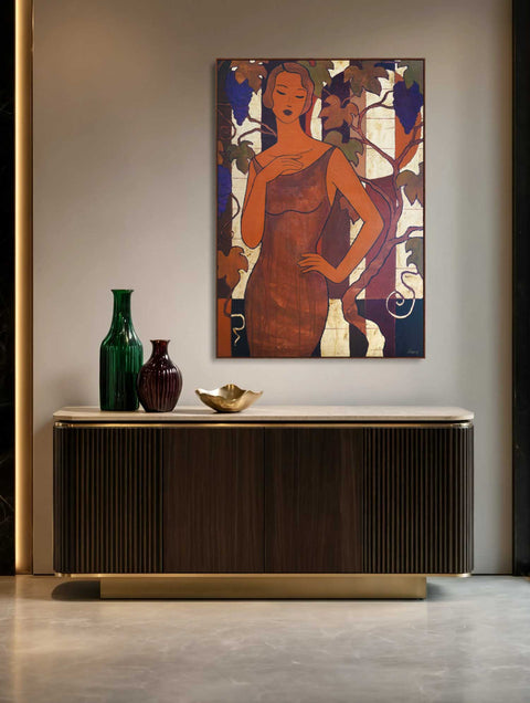 "Where Silence Ripens", 100x70