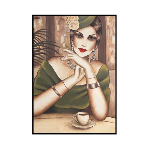 "Velvet and Shadows", 50x70cm