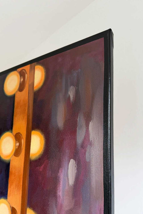 "Backstage Secrets", 140x100cm