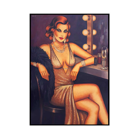 "Backstage Secrets", 140x100cm